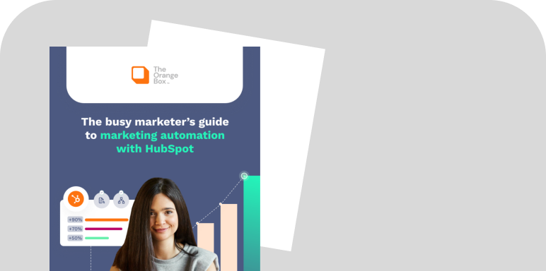 Featured image by  The Busy Marketer’s Guide to Marketing Automation with HubSpot 